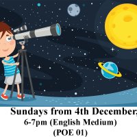 Primary Online Course - Observational Astronomy (POE 01) - English Medium (Sunday, 4th December, 06 - 07 pm)