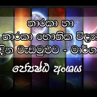 තාරකා හා තාරකා භෞතික විද්‍යා ඔලිම්පියාඩ් එක්දින වැඩමුළුව - මාර්ගගත (Online) වැඩමුළුව - ජ්‍යෙෂ්ඨ අංශය(Senior Category) - ඔක්තෝබර් 20