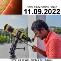 Solar Observation Camp - English Medium (11.09.2022)